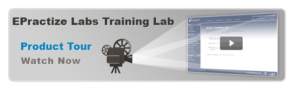 EPractize Labs Training Lab Product Tour